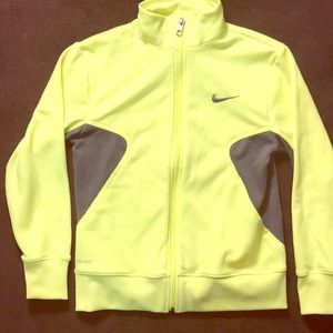 Nike dri-fit zip up sweatshirt
